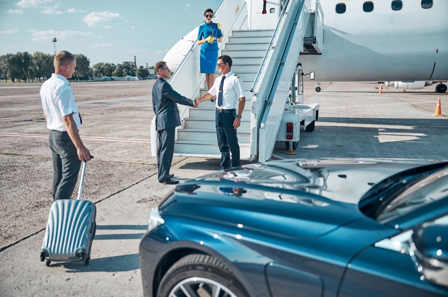 Private group charter flights